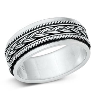 Sterling Spinner Rings - Sizes 7-13 Sterling Spinner Rings - Sizes 7-13
