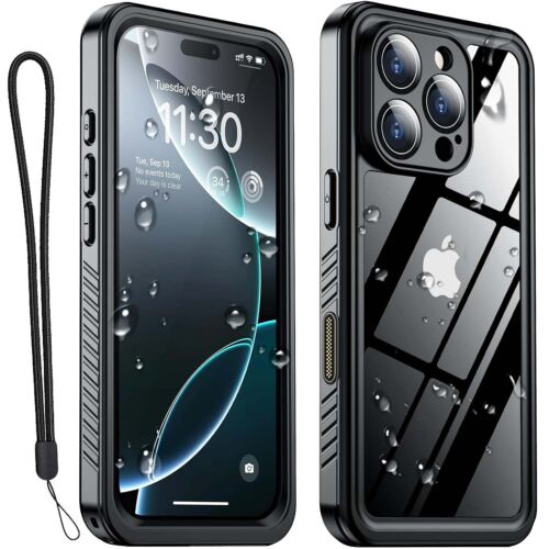 Life Waterproof Shock Dust Proof Case Cover iPhone 13 12 11 14 15 16 Pro Max XR - Picture 10 of 35