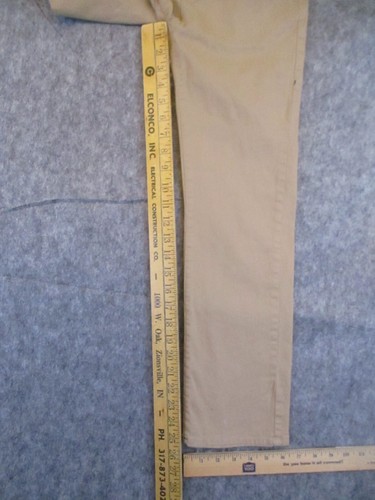 True Religion Jeans Youth 8 Brown Beige Denim Ricky Relaxed Straight Girls 24x26 - Picture 18 of 21