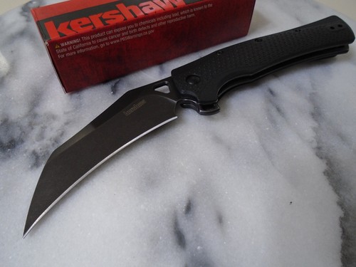 Kershaw Dawnstar Assisted Open Claw Pocket Knife Karambit 8Cr13MoV 1423 Black - Picture 6 of 9