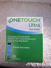 OneTouch Ultra Blue Test Strips - 25 Count