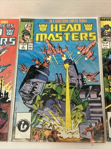 VINTAGE MARVEL THE TRANSFORMERS HEAD MASTERS COMICS. LIMITIERTE AUSGABE SERIE 1 - Bild 5 von 24