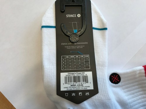 STANCE HERREN BASKETBALL SOCKEN CHICAGO CREW HÖHE MEDIUM 6 - 8,5 D. WADE - Bild 2 von 3