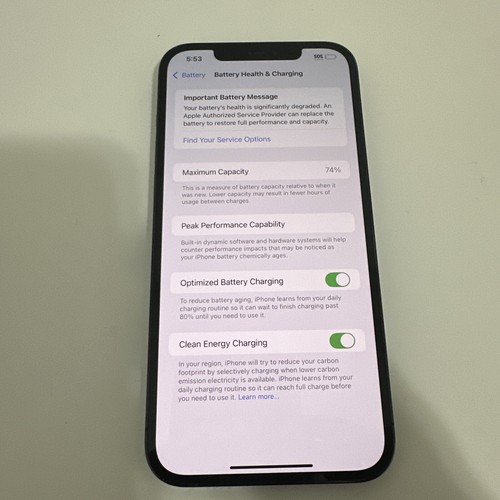 Apple iPhone 12 Pro Max - 128GB - AT&T ONLY - Cracked - Picture 2 of 12