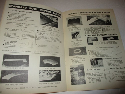 R.L. Spillman Co. Spillman's Forms metal concrete forms catalog & prices 1959 - Bild 6 von 11