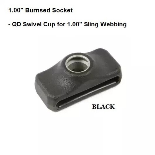 Blue Force Gear 1.00" Molded BURNSED SOCKET for Slings, PBF-P-100 BLACK,TAN,GRAY - Picture 12 of 14