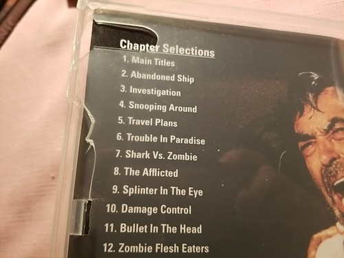 ZOMBIE (DVD 2019) Like NEW - 4K RESTORATION - HORROR -THRILLER Case Has Damage - Foto 6 di 7