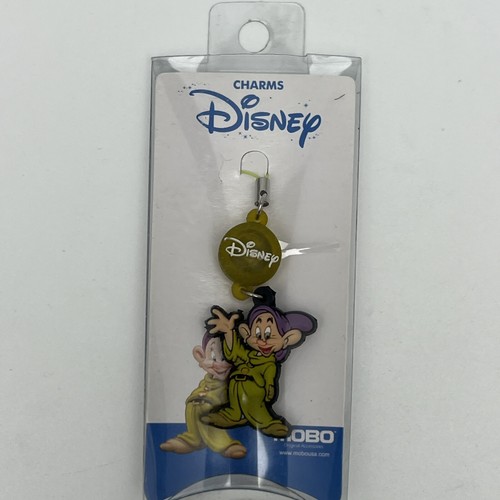 Porte-clés officiel Disney Seven Dwarf Dopey Charm Strap Galaxy iPhone iPad - Photo 6 sur 9