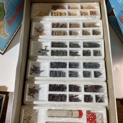 MB Vintage 1984 Axis & Allies Spring 1942 The World At War Board Game # 4423 - Picture 6 of 11