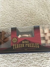 The Original Fun Workshop ~ Mind Teaser Puzzles (3) NIB