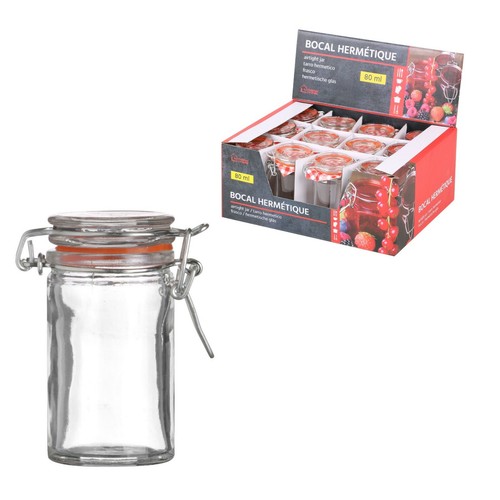 Mini Clip Top Glass Jars 80ml Spice Herb Jam Preserving Small Clip Top Jars - Picture 11 of 14