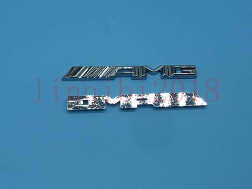 Trumpet Middle Console AMG Letters Emblem Badge Sticker for Mercedes Benz 2pcs - Foto 4 di 5