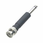 DIY Adapter 6.35mm 1/4" TS mono plug to BNC male for HD-SDI Phone AV audio video