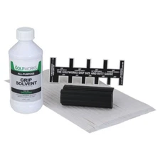 Re-Gripping kit - Tape, Solvent and Shaft Clamp