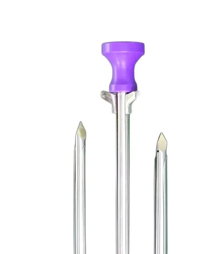 Laparoskopie endoskopisch SPC suprapubisch halbtrokar Instrumente Set 18fr 20fr 22fr - Bild 6 von 6