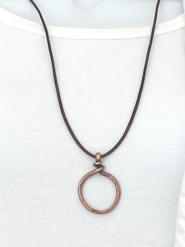 Dunkelbraune Leder Brillenkette, Lesebrillenkette Sonnenbrillenhalter - Bild 5 von 10