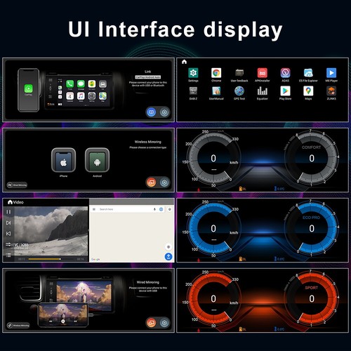 Carplay inalámbrico 8,8" coche GPS estéreo para BMW X3 X4 F25 F26 2011-2013 sistema CIC - Imagen 10 de 12