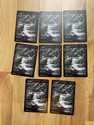 Forest 277 Island 271 Swamp 273 MTG Innistrad Crimson Vow Land 2021 TCG Card - Bild 2 von 4