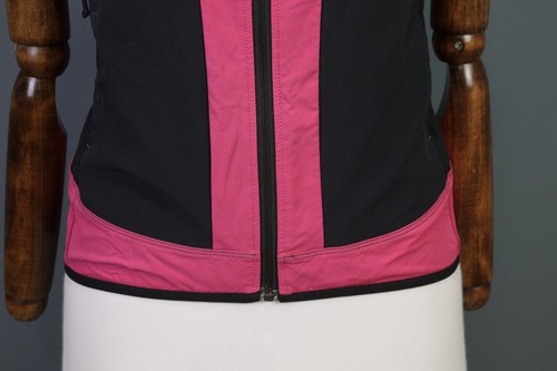 MONTURA Black / Pink Full Zip Hiking Lightweight Vest Jacket Size S - Picture 4 of 16
