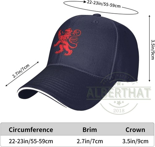 Baseballkappe Lion grassant schottische Flagge Symbol Schottland verstellbare Truckerkappe - Bild 6 von 9