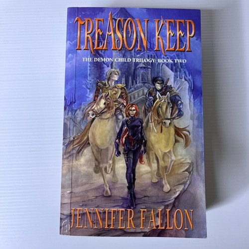 The Demon Child Trilogy Books 1-3 by Jennifer Fallon PB Harshini - Treason Keep - Picture 6 of 16