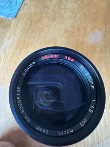 Albinar ADG 80-200mm 1:3.9 MC macro 55 mm zoom lens, near mint condition - Picture 4 of 4