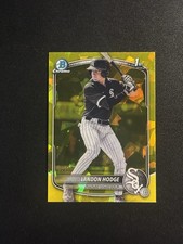 2025 Bowman Draft Sapphire - Landon Hodge #BDC-93 Yellow Sapphire /75 
