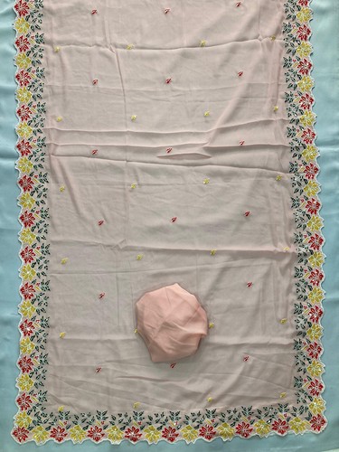 Nuevo Sari Fiesta Festival Indio Ropa de Boda Diseñador Étnico Paquistaní Nuevo Sari - Imagen 3 de 7