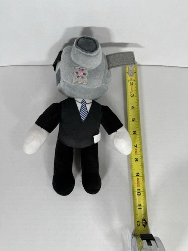 Skibidi Toilettenspiel Plüschpuppe Spielzeug Titan Speakerman Figur Uhr Mann Plüschtier - Bild 8 von 9