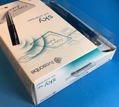 Livescribe 4GB Sky Wifi Smartpen & 4-pack Dot Paper College Ruled Notebooks - Picture 6 of 16