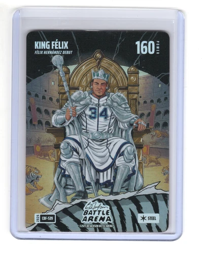 2026 Bo Jackson Battle Arena King Felix Hernandez Colosseum Steel SSP CBF-539