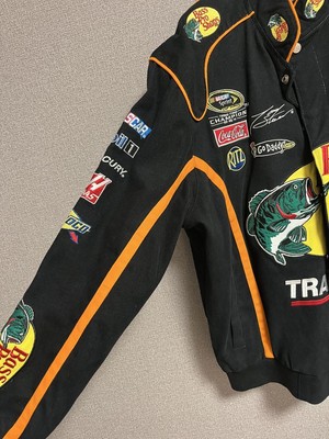 Jeff Hamilton Racing Jacket Bass Pro Shops jh Design Size L