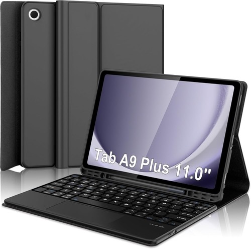 Galaxy Tab A9 Plus Case with Keyboard, Touch Keypad for Samsung A9+ Tablet 2023, - Picture 1 of 6