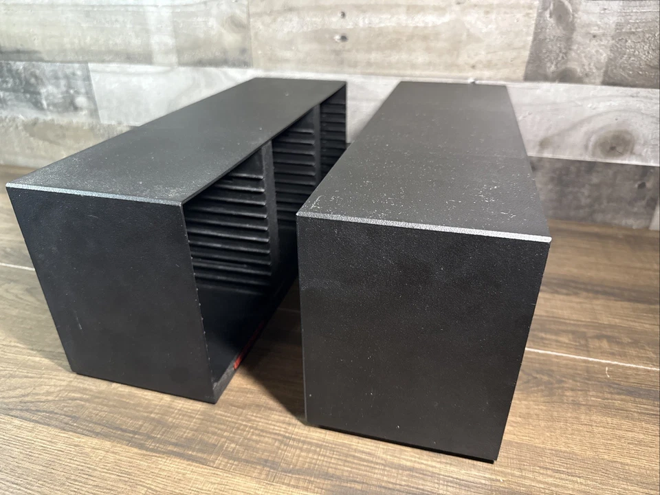 Lote de 2 / Laserline / 36 rack de almacenamiento de discos compactos / negro / montable en pared Foto 4 de 4