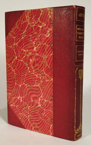 Antique CHRISTMAS STORIES-Charles Dickens-The Lesser Known Works-HALF LEATHER - Foto 3 di 8