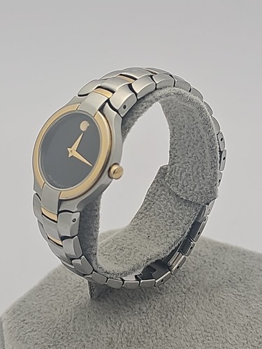 MOVADO MUSEUM WATCH MODEL 81 G4 1852 SAPPHIRE CRYSTAL - New Battery Swiss Made - Picture 3 of 10