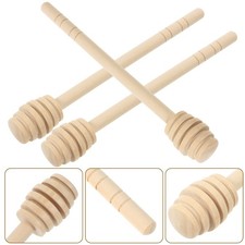 3 Pcs Honey Stirrer Dipper Sticks Multi Functional Honeycomb for Treats