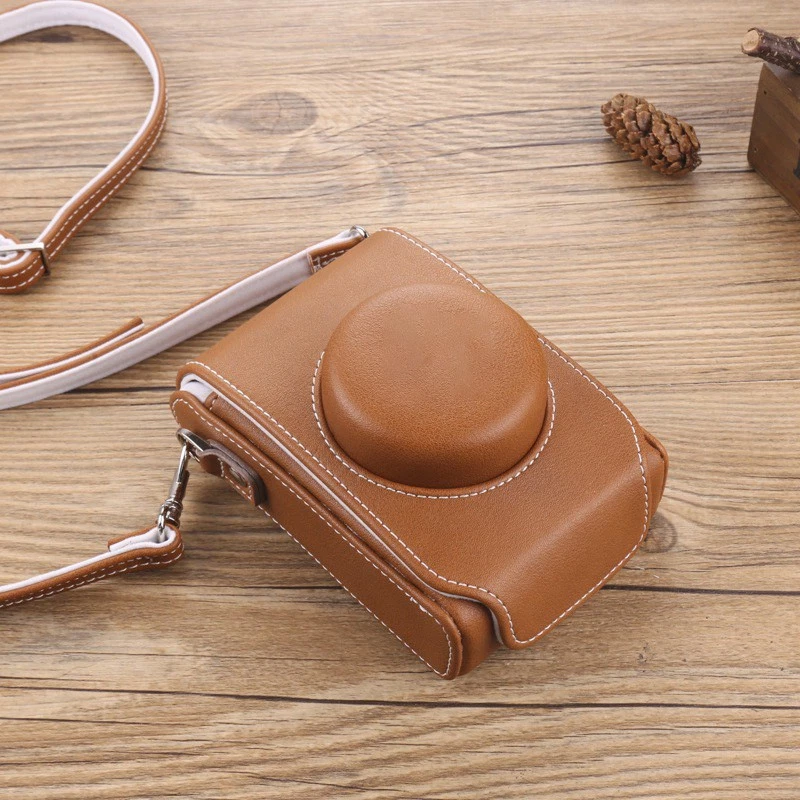 For Leica C- LUX D-LUX7typ109 Leather Case D-LUX6 Panasonic Lx100m2lx5/3 Camera - Image 3 of 4