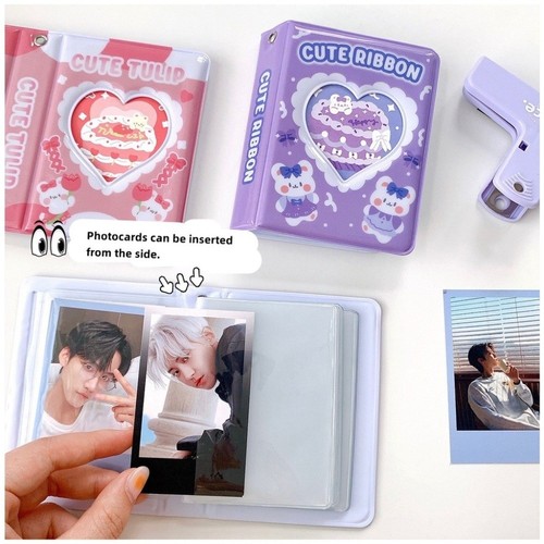 3 Inch Photo Card Holder PVC Card Storage Album Portable Star Chasing Album - Picture 5 of 11
