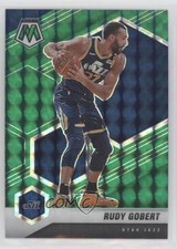 2020-21 Panini Mosaic Green Mosaic Prizm Rudy Gobert #58 0qr0