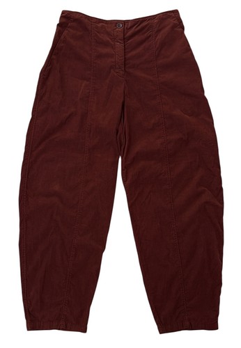Oska Barrel Hose weites Bein Cordhose Damengröße 2 (US 8 10) rot orange