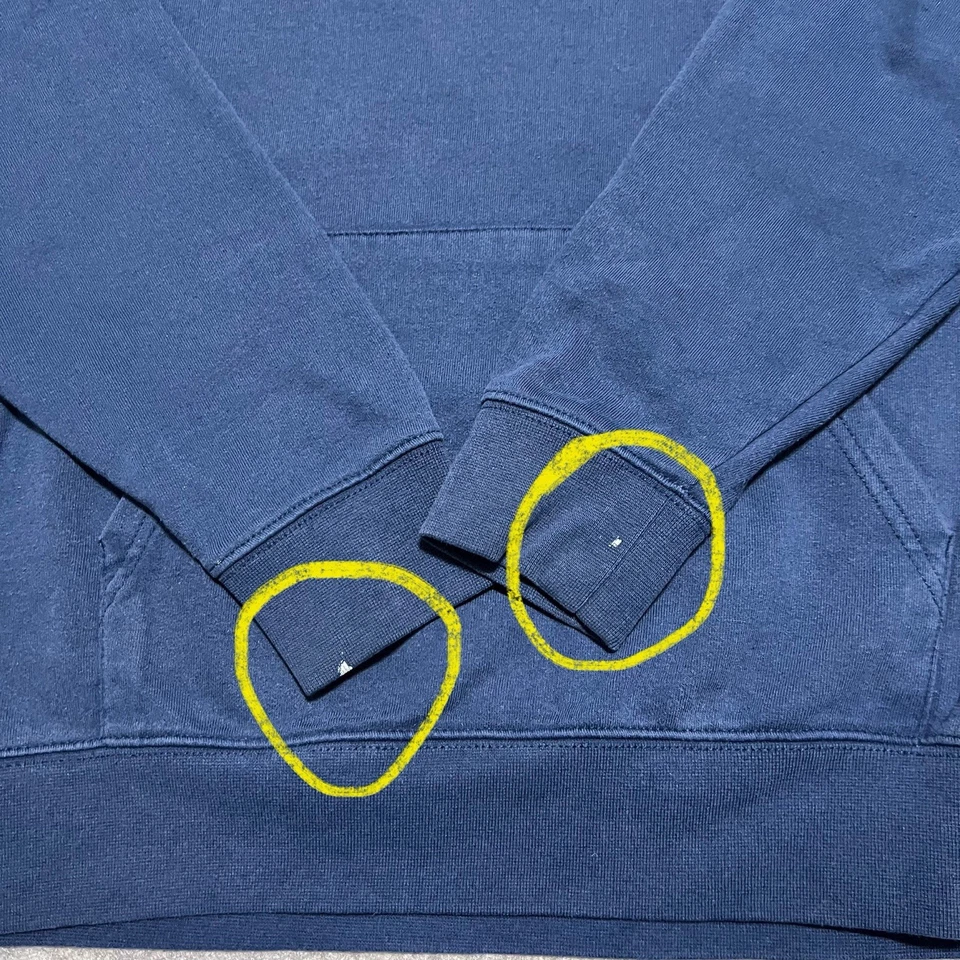 Moletom Vans masculino azul marinho gráfico fora da parede 66’ pulôver pequeno com capuz - Imagem 2 de 4