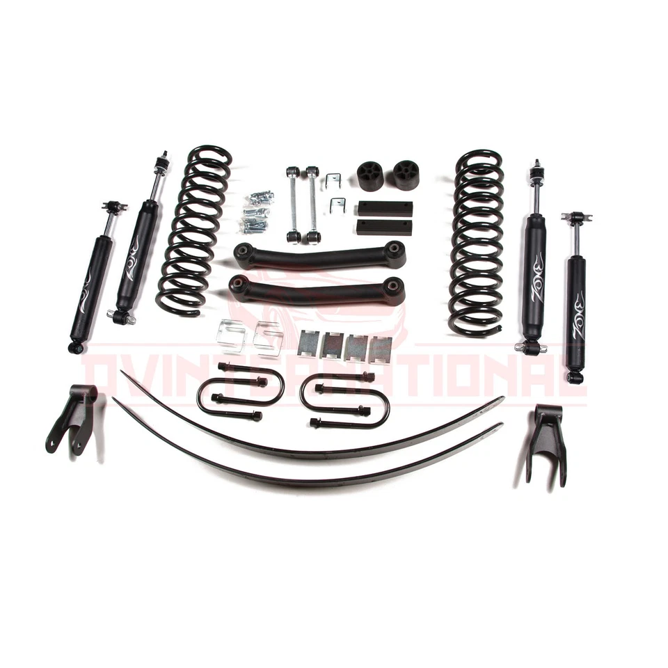 Zone Offroad 4.5 英寸升降套件 1984-01 适用于吉普切诺基 XJ 4WD 燃气(硝基减震器) — 第 2/3 张图片
