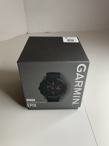 Reloj GPS Garmin Epix (Gen 2) Sapphire Edition - Gris Carbono/Negro, 47 mm con Caja - Imagen 9 de 10