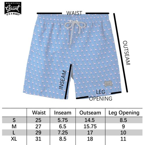 Beautiful Giant Boy Swim Trunks Kid Board Shorts with Mesh Lining Youth Swimwear - Picture 2 of 12