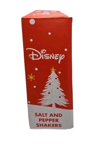 Mickey and Minnie Mouse Gingerbread Christmas Salt and Pepper Shakers - NEW - Picture 6 of 6