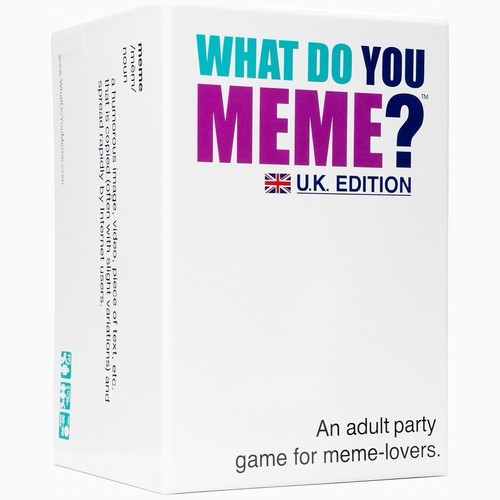What Do You Meme? UK Edition | Lustiges Party-Kartenspiel für Erwachsene | Perfekt für Partys!