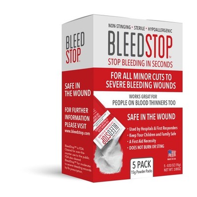   First Aid Powder for Blood Clotting, Trauma Kit, Blood Thinner Patients, Ca...