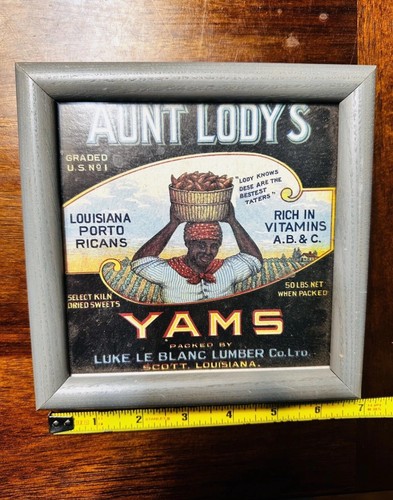 Advertising Shortening In Wooden Frame Vintage Lot Rare - Picture 8 of 21