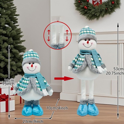 Stretchable Christmas Gnome Doll: Adorable Holiday Decor with Customizable - Bild 10 von 25